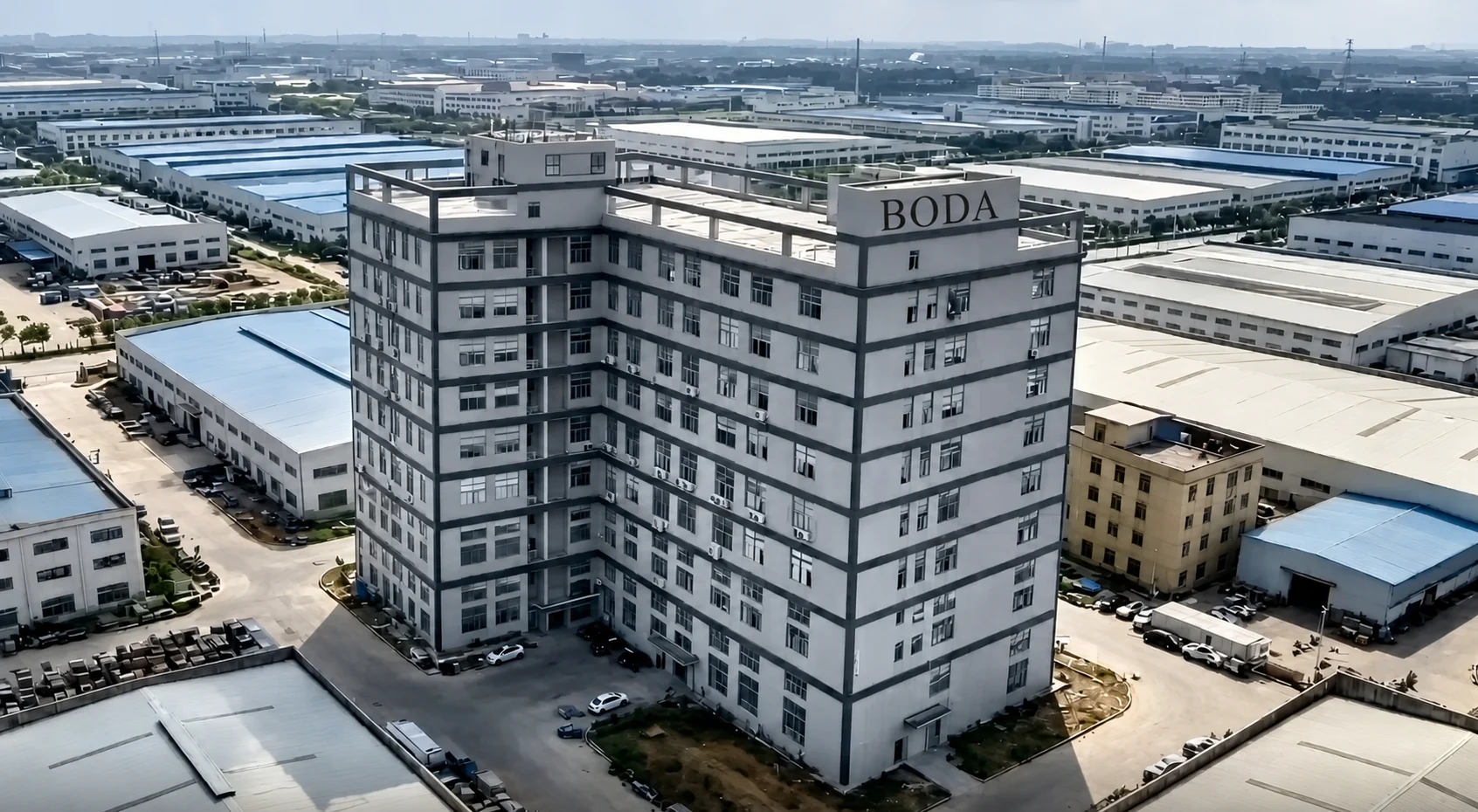 BODA factory building in Guangzhou