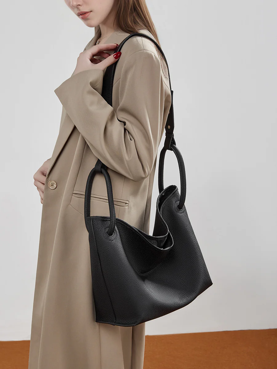 Soft Leather Hobo — BODA leather handbag manufacturing
