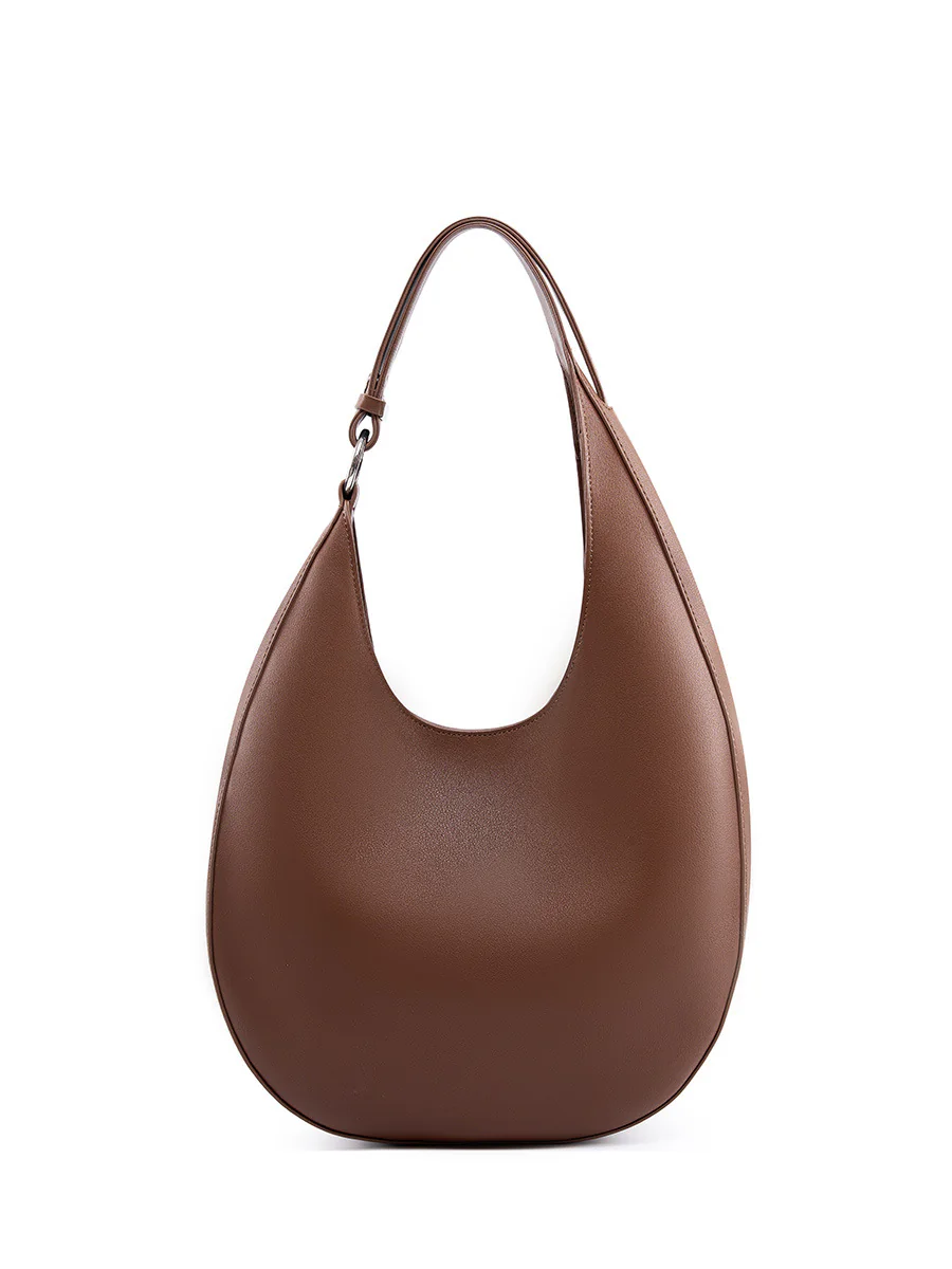 Teardrop Leather Hobo — BODA leather handbag manufacturing