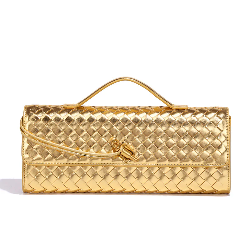 Woven Leather Crossbody — BODA leather handbag manufacturing