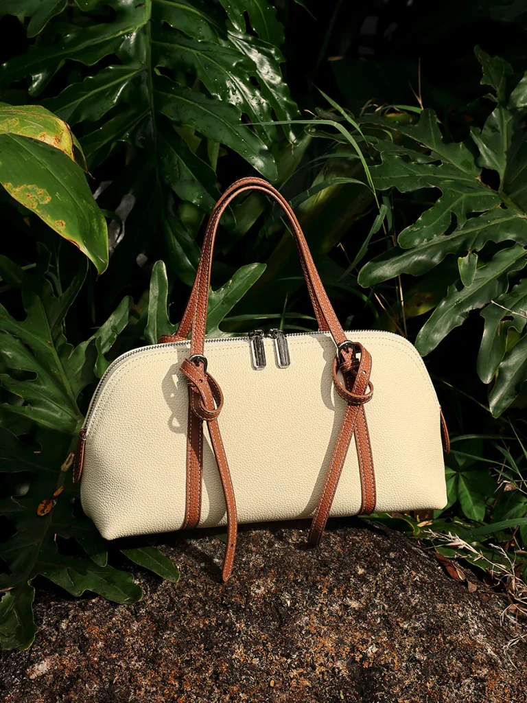 Dome Double-Handle Bag — BODA leather handbag manufacturing