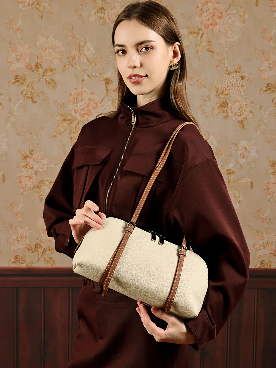 Dome Double-Handle Bag — BODA leather handbag manufacturing