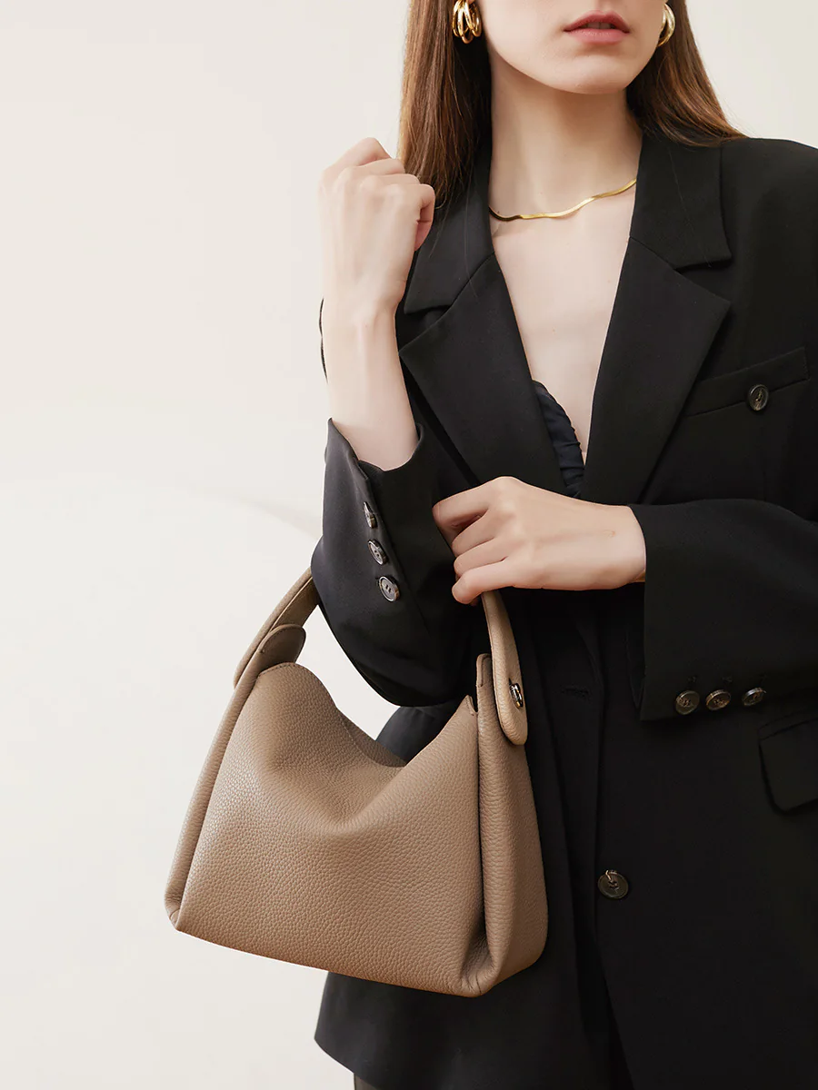 Soft-Form Top Handle Bag — BODA leather handbag manufacturing