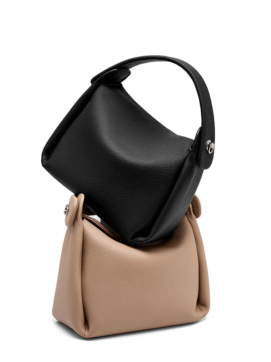 Soft-Form Top Handle Bag — BODA leather handbag manufacturing